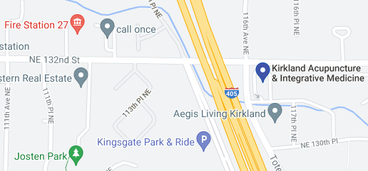 kirkland acupuncture & medicine location map